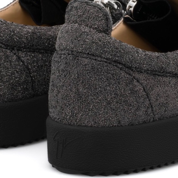 GIUSEPPE ZANOTTI Black Subtle Shine Sneaker - NEW - Picture 6 of 8